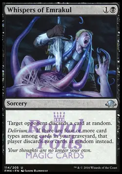 Whispers of Emrakul 1x FOIL EMN MTG Eldritch Moon Uncommon MINT black - Image 1