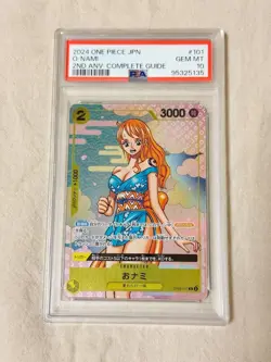 PSA10 Nami OP06 101 One Piece Card Game - Image 1