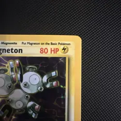 Pokemon Magneton 11/62 Fossil Holo Rare Unlimited 1999 80 HP English TCG Card - Image 3
