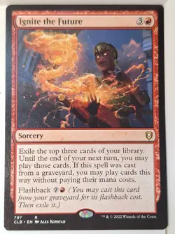 Ignite the Future - Commander: Baldur's Gate - Magic the Gathering MTG Nice! - Image 1