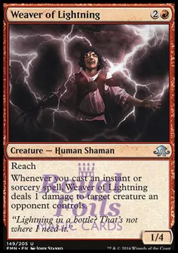 Weaver of Lightning 2x FOIL EMN MTG Eldritch Moon Uncommon MINT red - Image 1