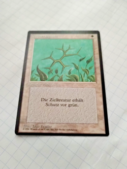 MTG Green Ward (Gruner Schutz) FBB German Miscut Regular - Some Edge Wear - Pics - Image 2