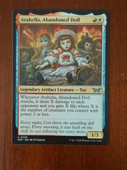 MTG Arabella, Abandoned Doll (208/469) Duskmourn House of Horror NM - Image 1