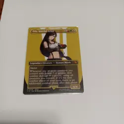 MTG: Tifa, Martial Artist (Borderless) Commander: Final Fantasy Regular - Image 1