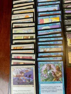 Vintage 1990s MTG Collection EDH Commander 128 Total Unplayed Magic Gathering - Image 3