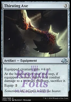 Thirsting Axe 2x FOIL EMN MTG Eldritch Moon Uncommon MINT artifact - Image 1