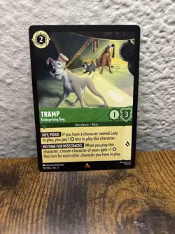 Lady and the Tramp Tramp-Enterprising Dog Character Card 110/204 Lorcana TCG - Image 1