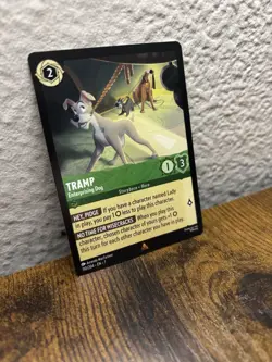 Lady and the Tramp Tramp-Enterprising Dog Character Card 110/204 Lorcana TCG - Image 2