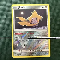 Jirachi 99/181 Team Up - Sun & Moon Reverse Holo Rare Pokemon TCG Card NM - Image 1