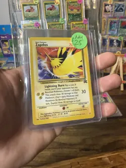 Zapdos Black Star Promo 23- Pokemon WOTC TCG Card - Image 1