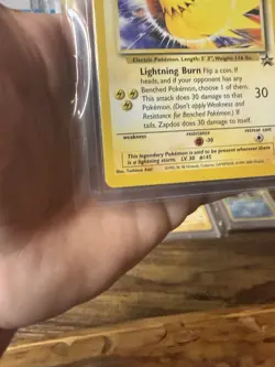 Zapdos Black Star Promo 23- Pokemon WOTC TCG Card - Image 4