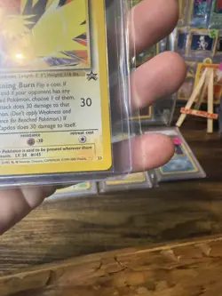 Zapdos Black Star Promo 23- Pokemon WOTC TCG Card - Image 5