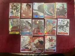 One Piece TCG Gift Collection 2023 Complete 13 Card Promo Set English NM - Image 1