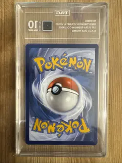 Mewtwo - SVP052 - Pokemon Scarlet & Violet Promo Holo Rare Card TAG 10 NOT PSA - Image 2