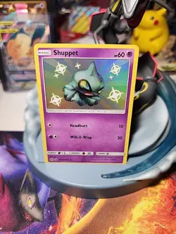 Shuppet SV16/SV94 Hidden Fates Shiny Vault Shiny Holo Rare Pokemon Card TCG NM - Image 1