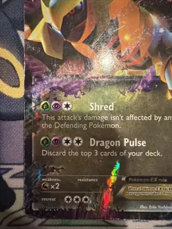 Giratina EX 92/124 Holo Ultra Rare Dragons Exalted Pokemon Card - Image 4