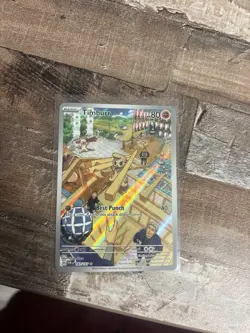 Pokemon TCG Timburr 183/167 Illustration Rare Holo Twilight Masquerade Card - Image 1