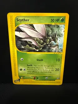 Scyther - 106/147 - Common - Aquapolis - Pokemon Card - NM - Image 1