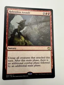 Relentless Assault - Merfolk vs. Goblins - Magic the Gathering - MTG - Image 1