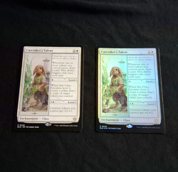 Wizards of the Coast MTG Bloomburrow Caretaker's Talent x2 (1 Foil) R0006 - Image 1