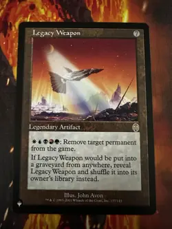 Legacy Weapon Apocalypse NM Rare MAGIC THE GATHERING MTG CARD - Image 1