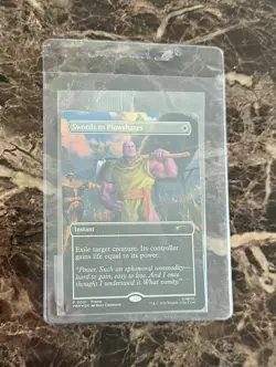SWORDS TO PLOWSHARES PSA Magazine Promo THANOS 2026 Wizards Of The Coast MARVEL - Image 1