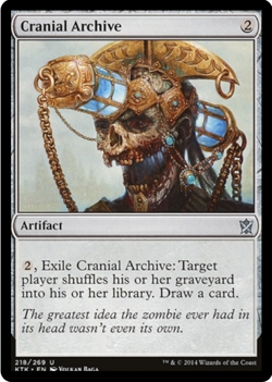 Cranial Archive 218/269 Khans of Tarkir MTG Uncommon - Image 1