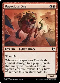 x4 Rapacious One - Foil C MTG Commander Masters M/NM, English - Image 1