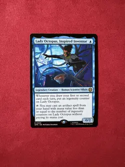 Lady Octopus, Inspired Inventor MTG Magic Gathering Marvel's Spider-Man SPM #35 - Image 1