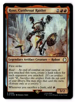 Rose, Cutthroat Raider 66 Universes Beyond: Fallout Foil NM - Image 1