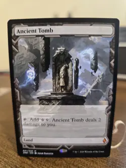 MTG Magic the Gathering Ancient Tomb (21/30) Zendikar Rising Expeditions NM - Image 1