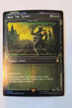 West Tek Tyrant - Grave Titan (Showcase) Universes Beyond: Fallout Foil - Image 1