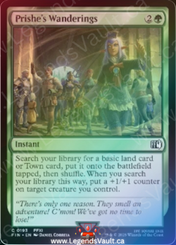 MTG Final Fantasy - Prishe's Wanderings (0193) Common (Foi) - Image 1