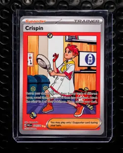 Pokemon Crispin Special Illustration Rare Holo Sv: Prismatic Evolutions 171/131 - Image 1