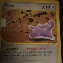 Pokemon TCG Ditto 51/113 EX Delta Species 2005 Rare Basic 50 HP Holo English - Image 3
