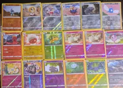 100 Card Lot Of Mid Era Yellow Border Reverse Holo Pokemon Cards Tcg - Image 2