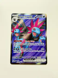Hydreigon EX 161/086 Pokemon SV: White Flare English Near Mint #58 - Image 1