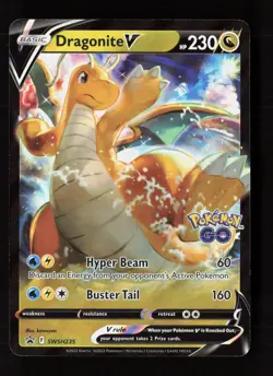 Dragonite V SWSH235 Holo Promo Sword & Shield Promo Pokemon Near Mint - Image 1
