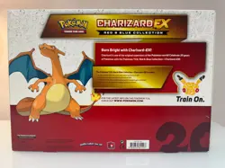 Pokemon Charizard EX Red & Blue Collection Box, Factory Sealed - Image 2