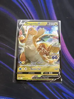 Pokemon TCG - Dragonite V SWSH235 Sword & Shield - Black Star Promo Holo - Image 1