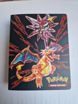 Pokemon TCG Karten Glurak / Charizard Mini Binder Portfolio 1 Seitig - Image 1