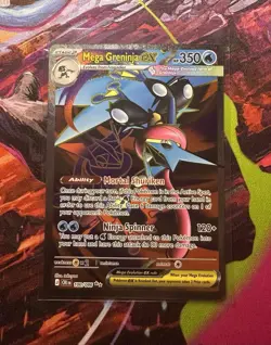 Pokemon TCG-Mega Greninja ex 100/086 Full Art Ultra Rare Chaos Rising - Image 1