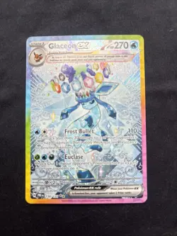 Pokemon TCG Glaceon EX 150/131 Prismatic Evolutions Sir - Image 1