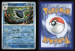 Sharpedo 043/162 UC Temporal Forces Reverse Holo NM/M Pokemon - Image 3