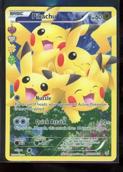 Pikachu RC29/RC32 Generations Radiant Collection Full Art Holo Pokemon 2016 NM- - Image 1