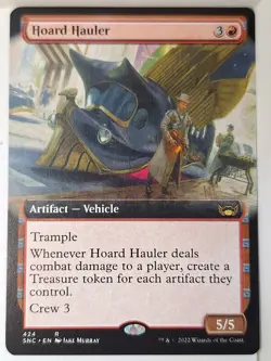 Hoard Hauler - Extended Art - Streets of New Capenna - Magic the Gathering MTG - Image 1