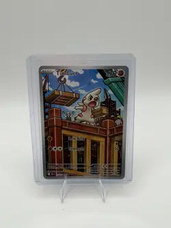 Pokemon TCG Timburr 125/086 Sv: Black Bolt Illustration Rare Holo - Image 3