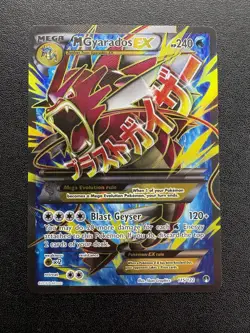 Pokemon TCG M Gyarados EX 115/122 Full Art Shiny Breakpoint Holo - Image 1