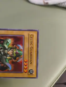 Vintage Yugioh - Celtic Guardian LOB-E005 Super Rare - MP - 1st Edition - Image 3