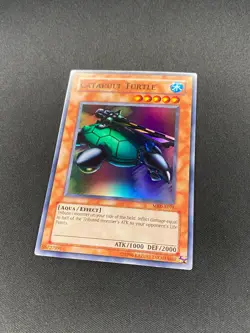 Yu-Gi-Oh! TCG Catapult Turtle Metal Raiders MRD-E075 Unlimited Super Rare LP - Image 2